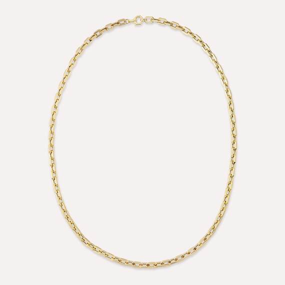 Boom Yellow Gold Necklace - Nev Jewellery