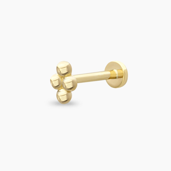 Bulut Yellow Gold Piercing - Nev Jewellery