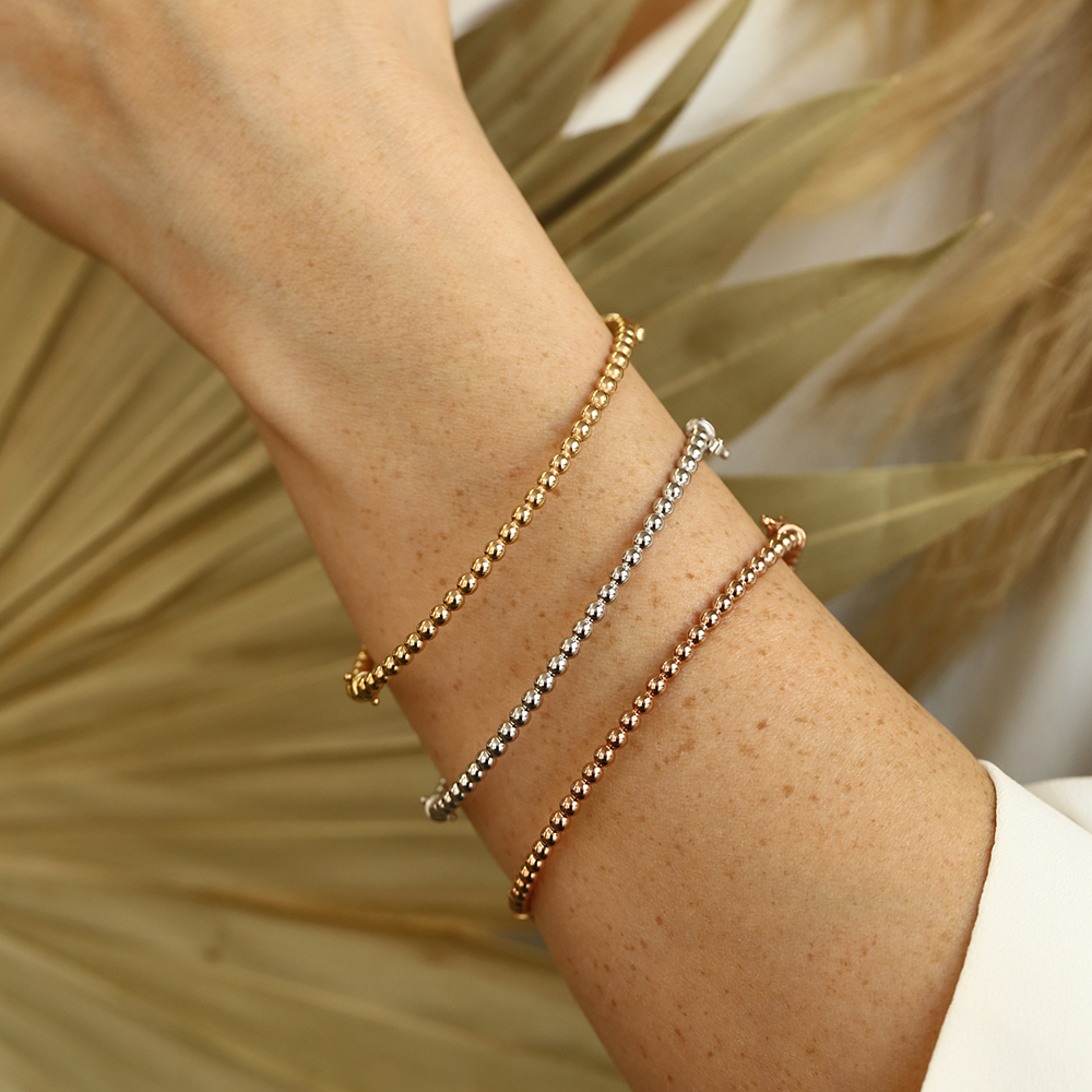Calypso Yellow Gold Bracelet - Nev Jewellery (1)