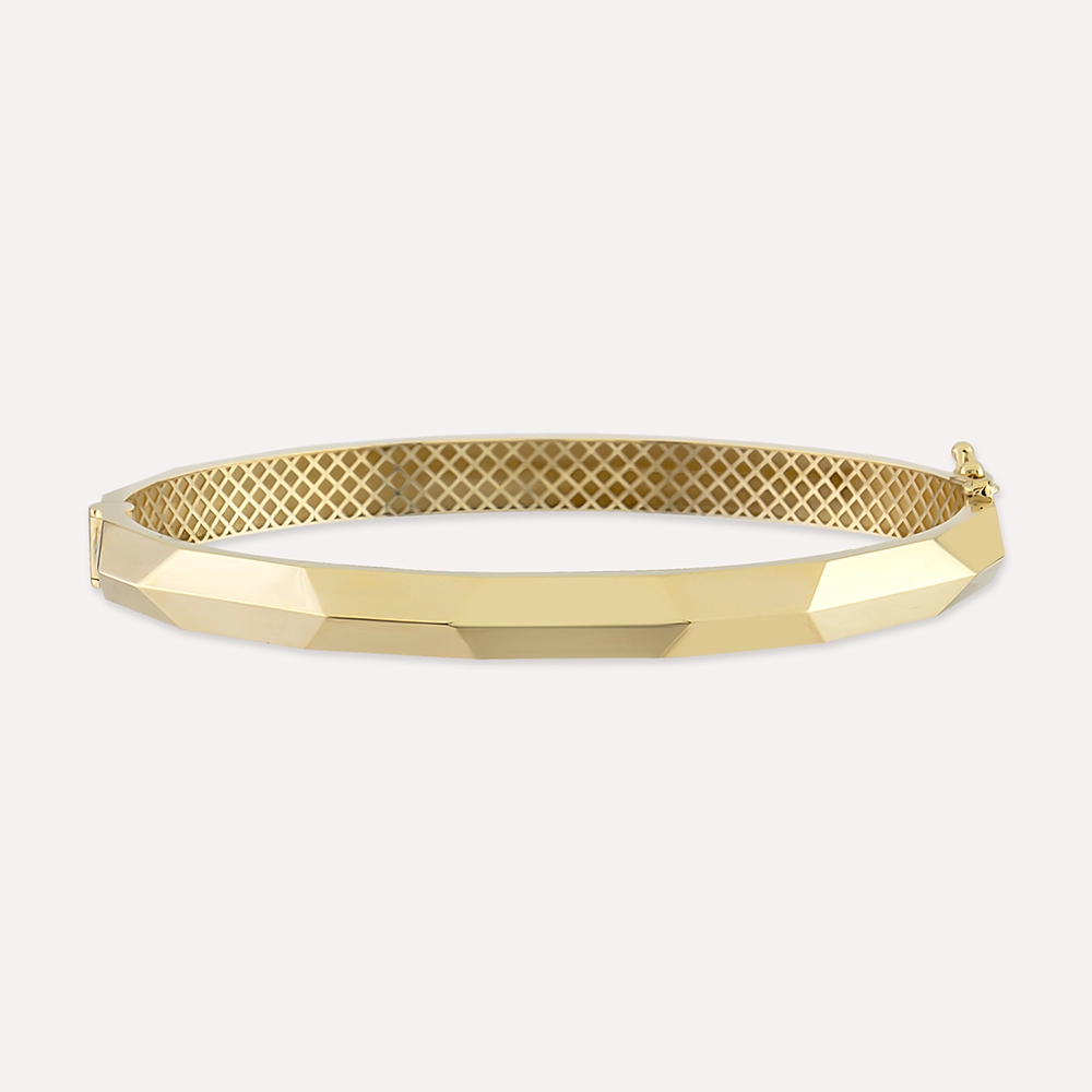 Carla Yellow Gold Bracelet - Nev Jewellery (1)