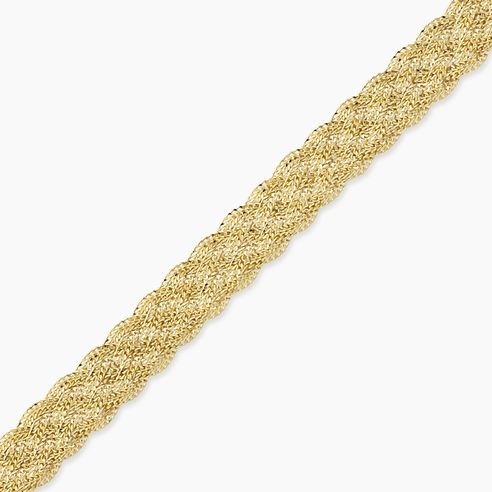 Celina Yellow Gold Italian Bracelet - 3