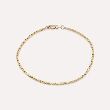 Cruse Yellow Gold Bracelet - Nev Jewellery (1)