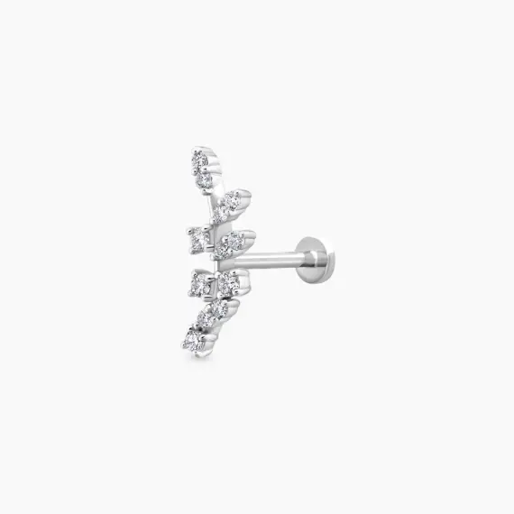 Defne Diamond White Gold Piercing - 2