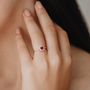 Diamond and Ruby Ring - Nev Jewellery (1)