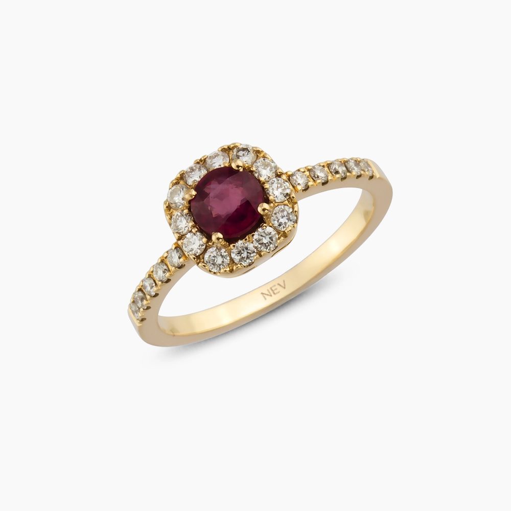 Diamond and Ruby Ring - 4