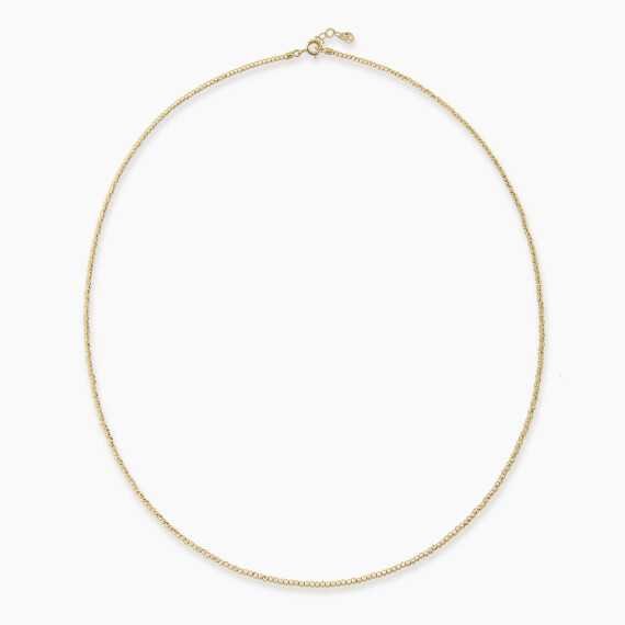 Dorica Yellow Gold Necklace - Nev Jewellery