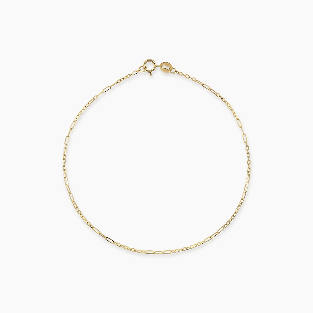 Elina Yellow Gold Italian Bracelet - 1