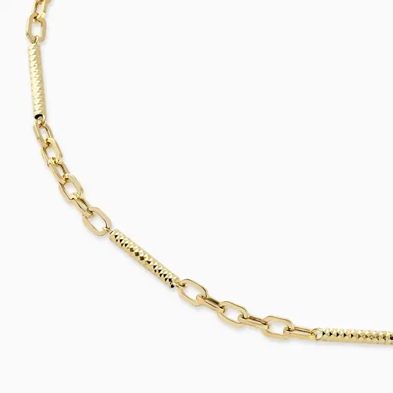 Equa Yellow Gold Italian Necklace - 4