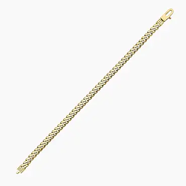 Evia Yellow Gold Bracelet - (1)