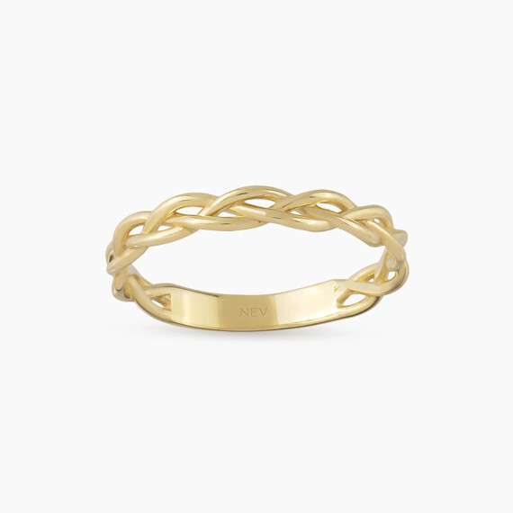 Filia Yellow Gold Ring - Nev Jewellery