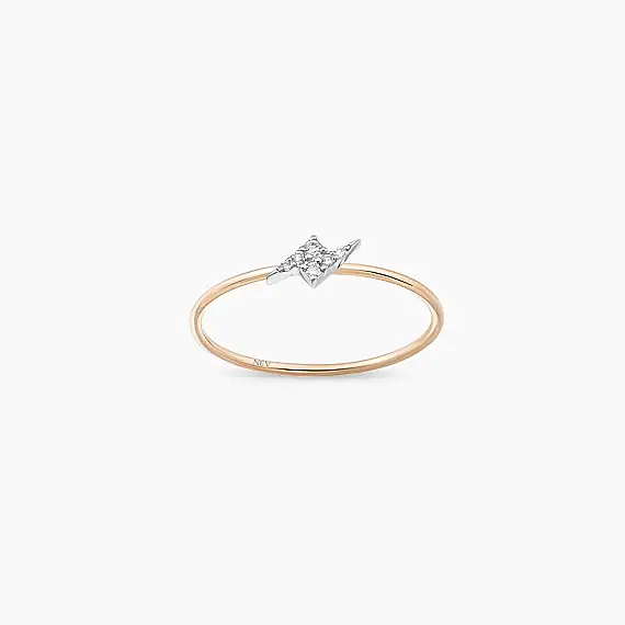 Flash 0.06 CT Diamond Ring - 1