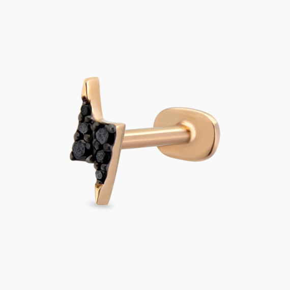 Flash Rose Diamond Piercing - Nev Jewellery