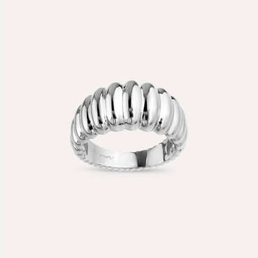 Gaia White Gold Ring - Nev Jewellery