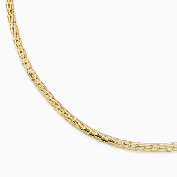 Gild Yellow Gold Italian Necklace - 4