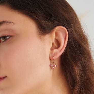 Gredi 0.73 CT Ruby Earring - Nev Jewellery
