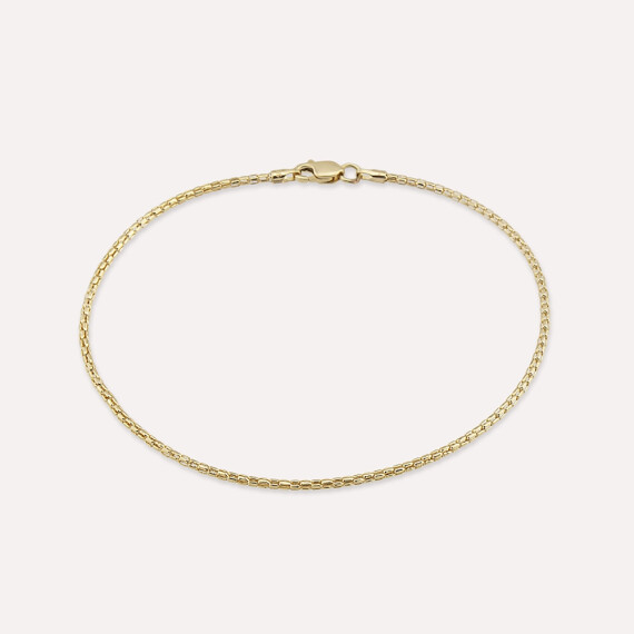Ilena Yellow Gold Bracelet - Nev Jewellery