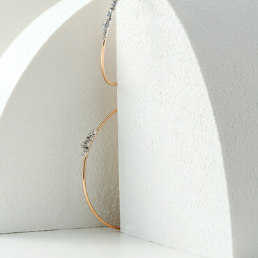 Jasmine 0.20 CT Diamond Rose Gold Bracelet - Nev Jewellery (1)