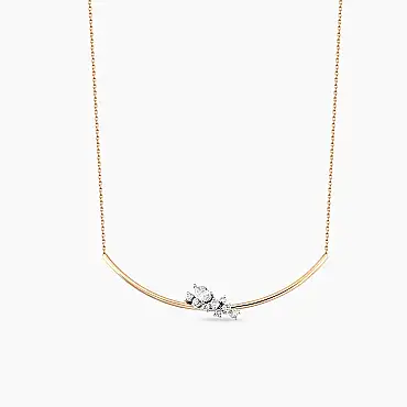 Kleio 0.37 CT Diamond Rose Gold Pendant - Nev Jewellery (1)