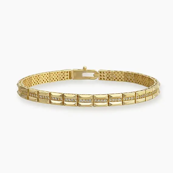 Limes Jr. Yellow Gold Bracelet - 1