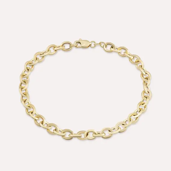 Lowell Yellow Gold Bracelet - 1