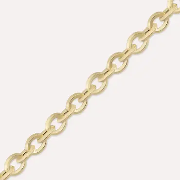 Lowell Yellow Gold Bracelet - Nev Jewellery (1)