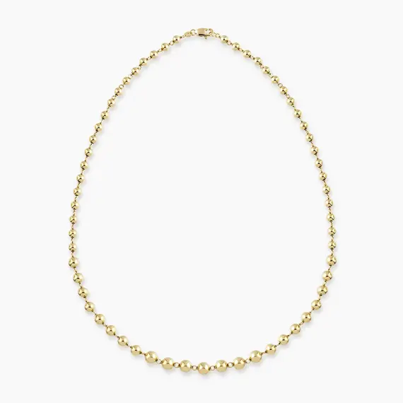 Lunea Yellow Gold Italian Necklace - 2