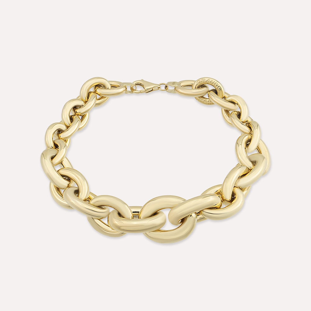 Magna Yellow Gold Bracelet - 1