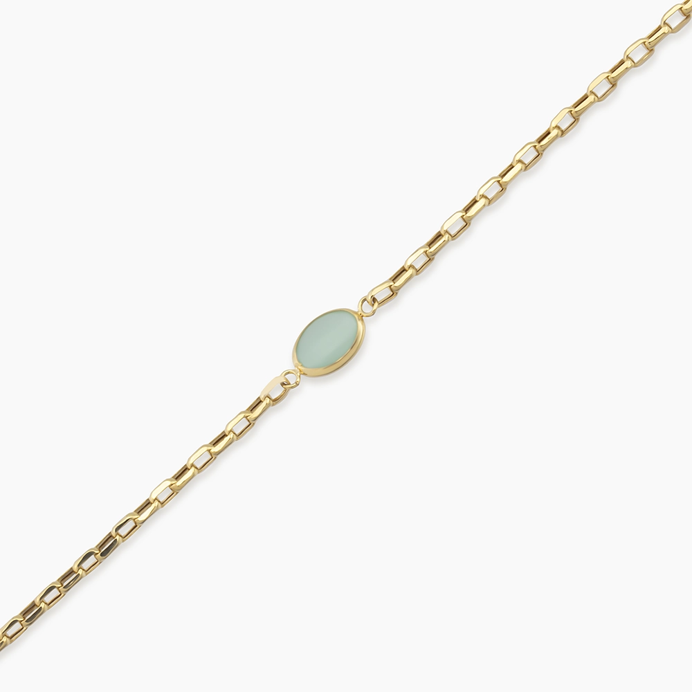 Mint Yellow Gold Bracelet - 2