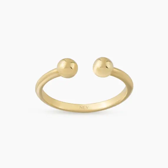 Nexa Yellow Gold Ring - 1