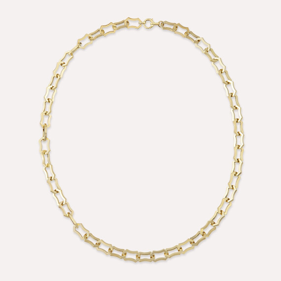 Nooky Yellow Gold Necklace - Nev Jewellery