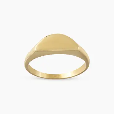 Orba Yellow Gold Ring - Nev Jewellery (1)