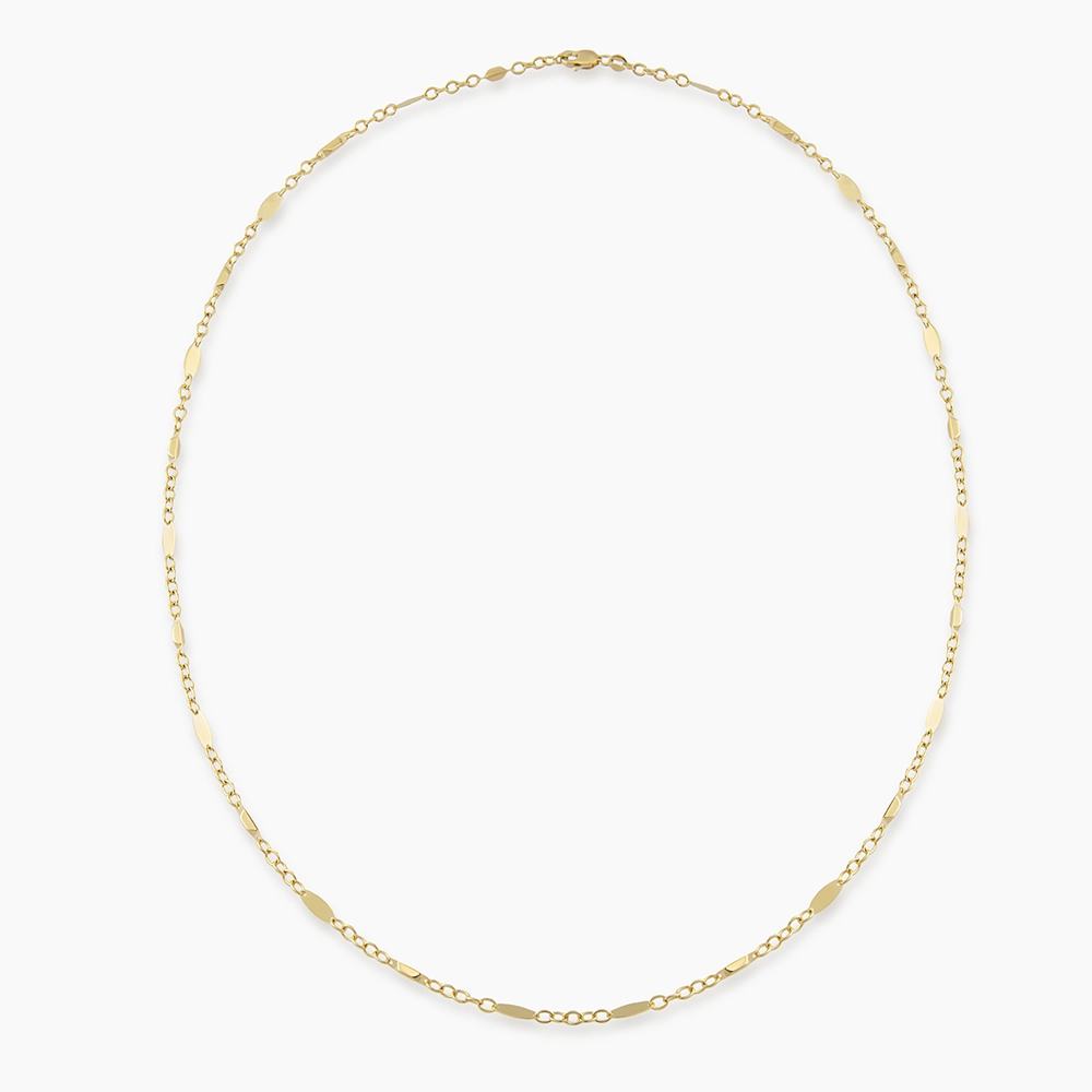 Orbe Yellow Gold Italian Necklace - 1