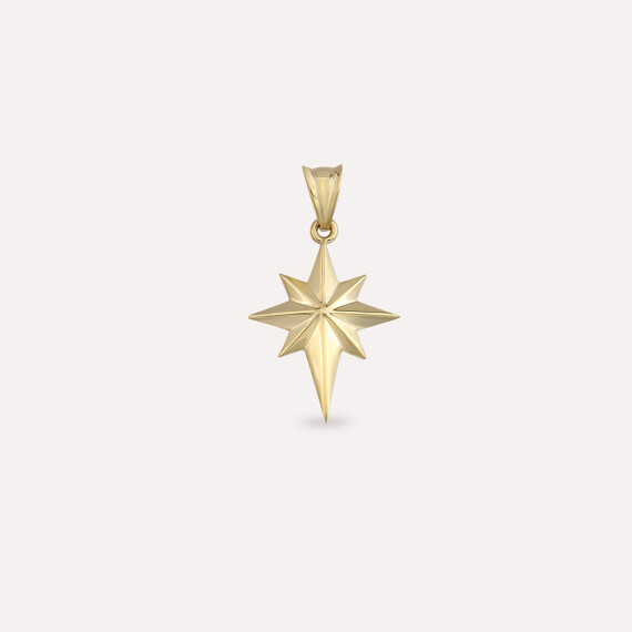 Orion II Yellow Gold Charm - Nev Jewellery