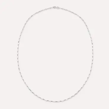 Pallet White Gold Chain - Nev Jewellery (1)