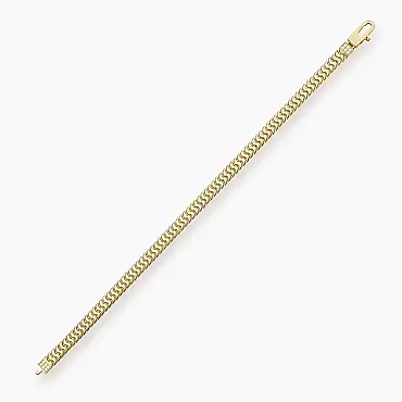 Riva Yellow Gold Bracelet - (1)