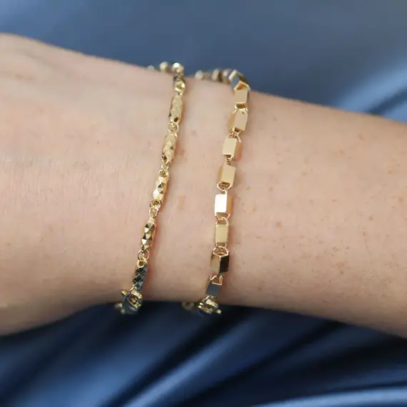 Roll Yellow Gold Bracelet - 2