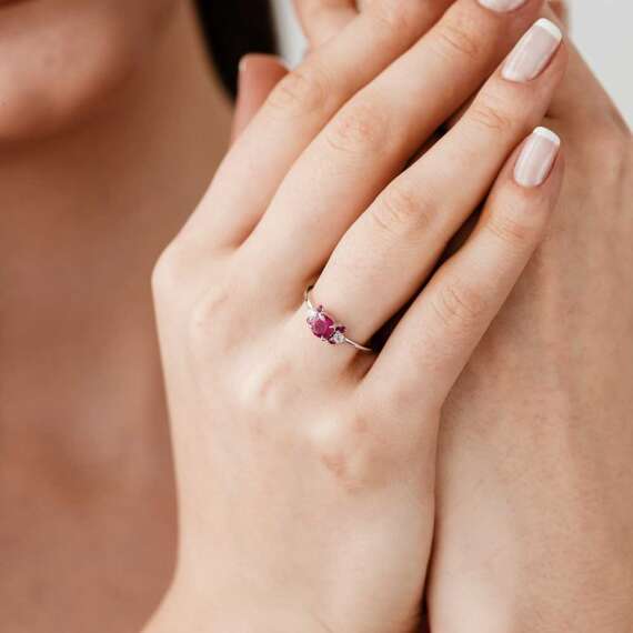 Ruby and Diamond Ring - 3