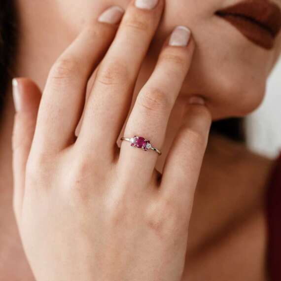 Ruby and Diamond Ring - 2