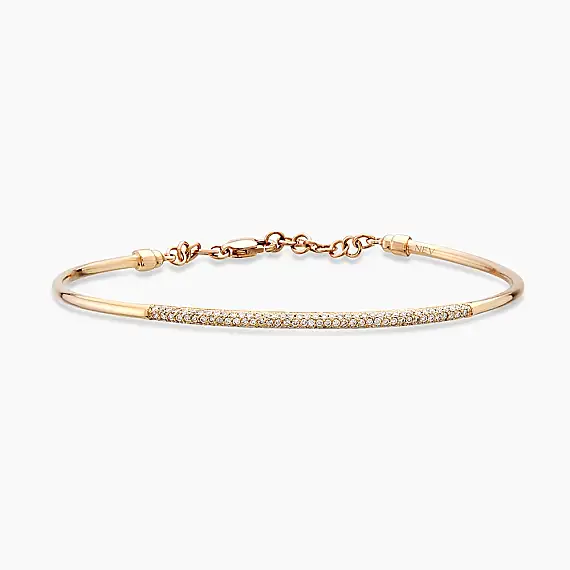 Sand Rose 0.36 CT Diamond Rose Gold Bracelet - 1