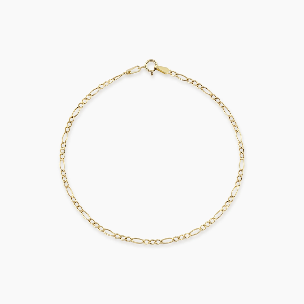 Sera Yellow Gold Italian Bracelet - 1
