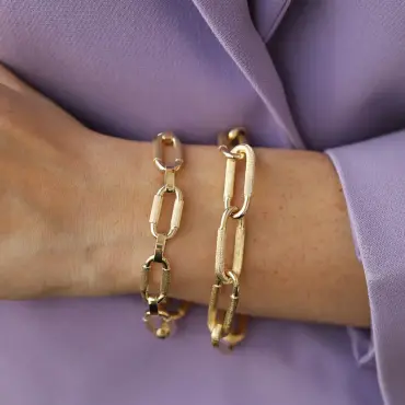 Syphon Yellow Gold Bracelet - Nev Jewellery (1)