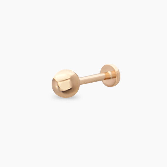 Top Rose Gold Piercing - Nev Jewellery