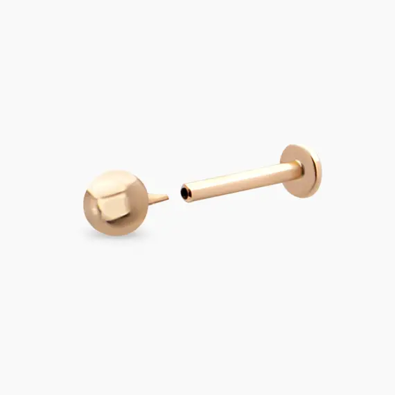 Top Rose Gold Piercing - 4