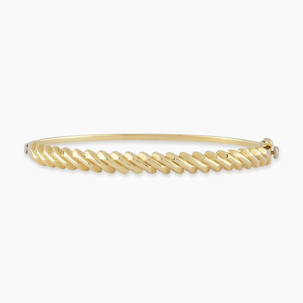 Tress Yellow Gold Bracelet - Nev Jewellery (1)