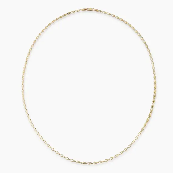 Twila Yellow Gold Italian Necklace - 1