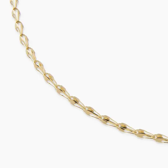 Twila Yellow Gold Italian Necklace - 3