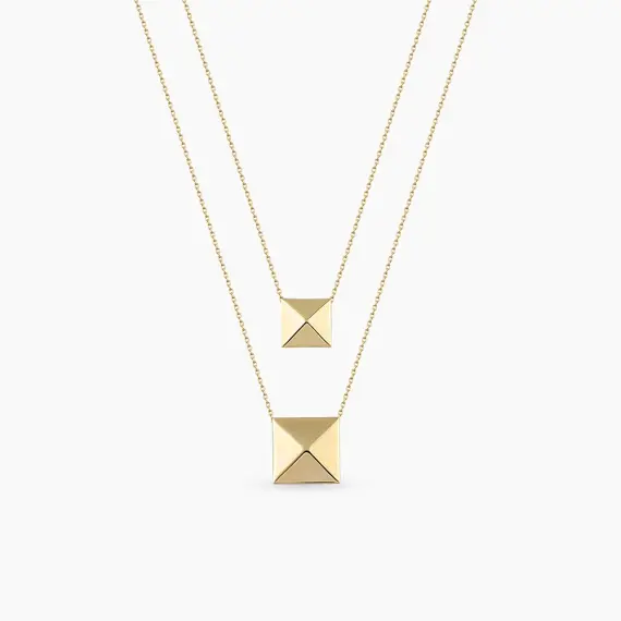 Vector Yellow Gold Necklace - 1