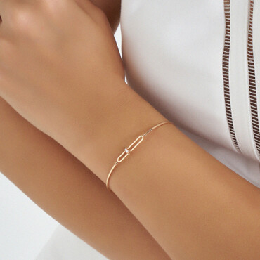 Vivien 0.03 CT Baguette Cut Diamond Bracelet - Nev Jewellery