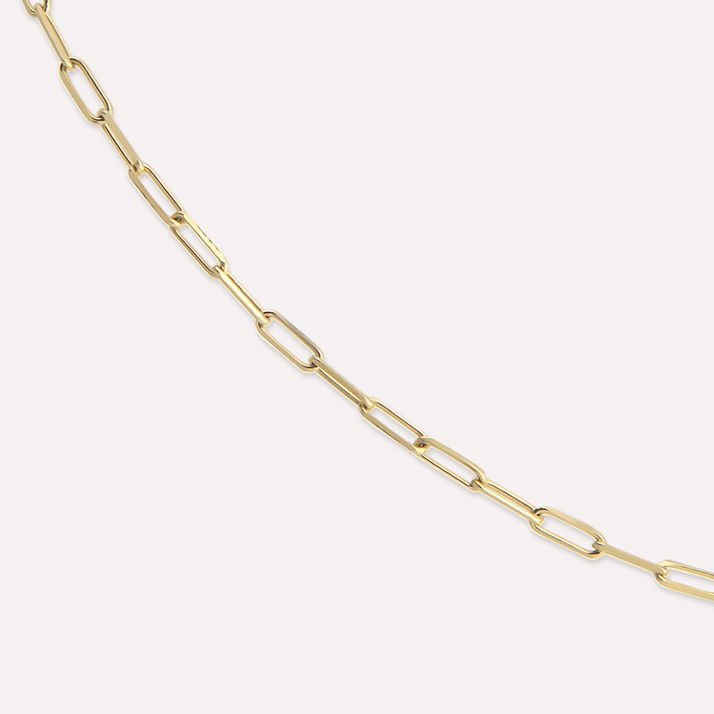 Yellow Gold Medium Chain - 3