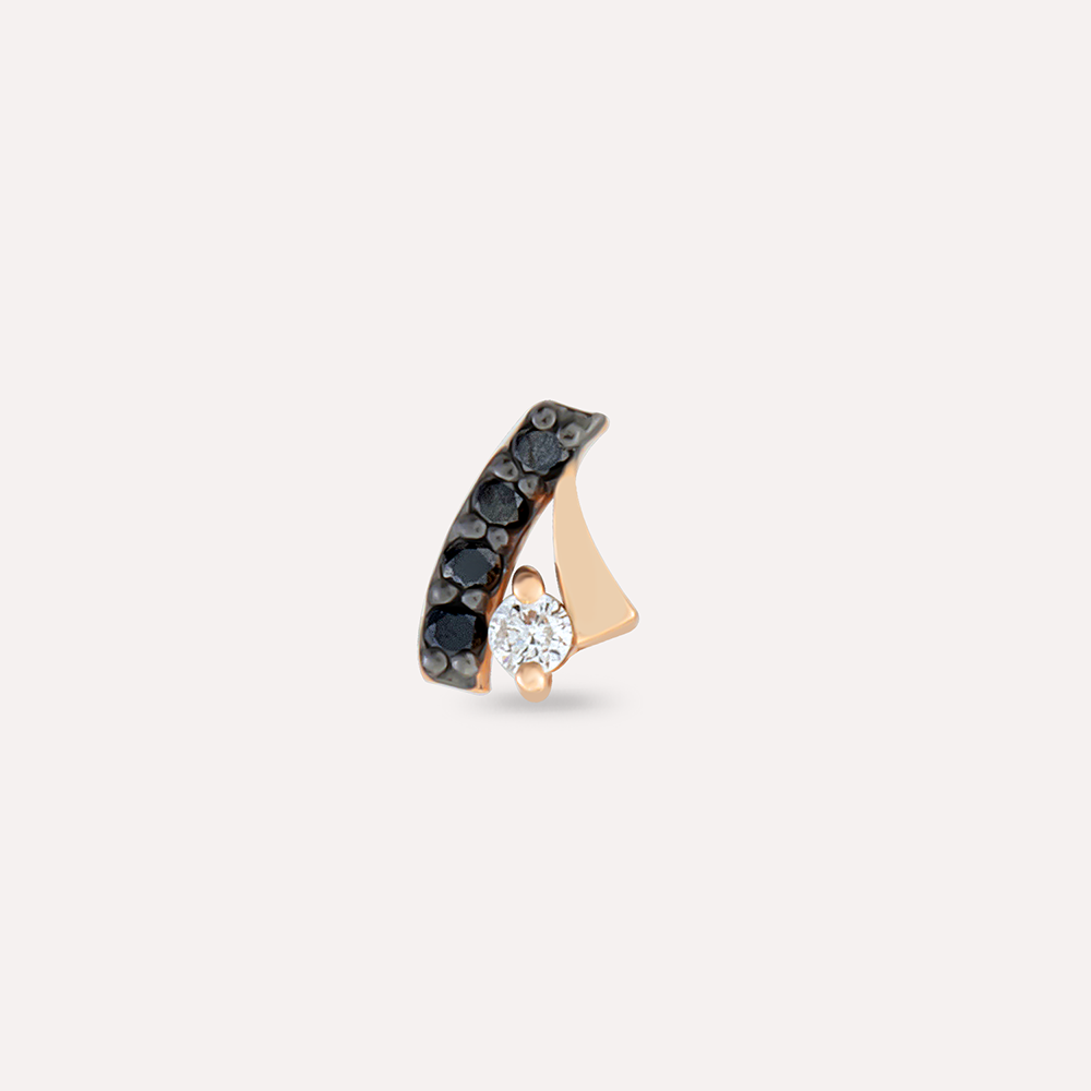 Fey Black Diamond Rose Gold Piercing - 4